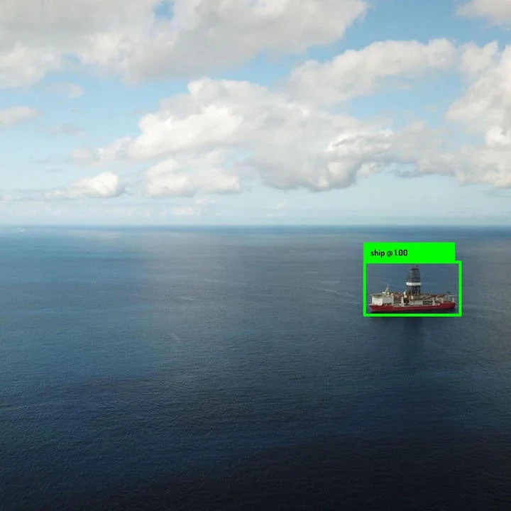 Aerial Ship Detector in action