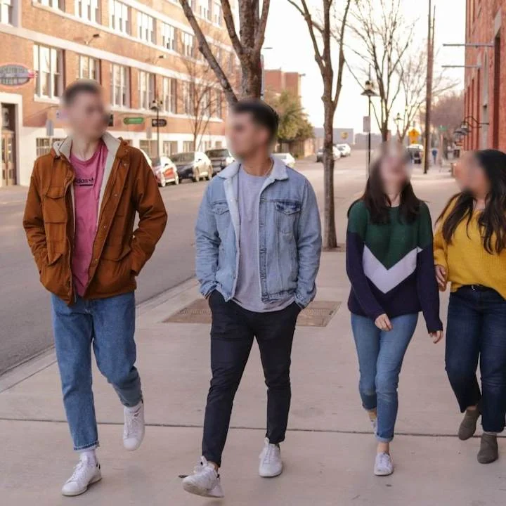 Face Anonymizer in action