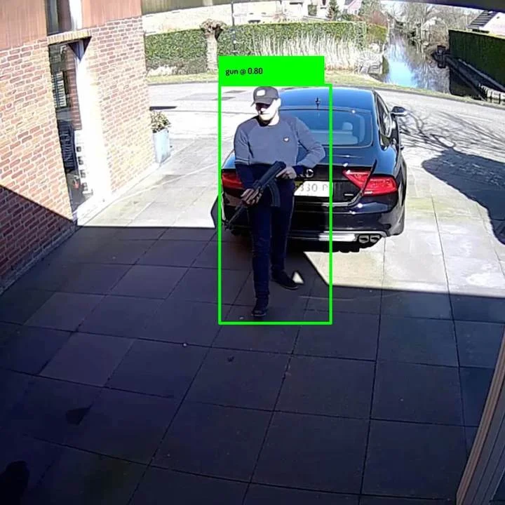 Gun Detector in action