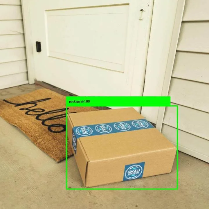 Package Detector in action