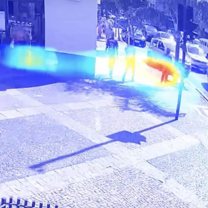 Social Distancing Mapping in action