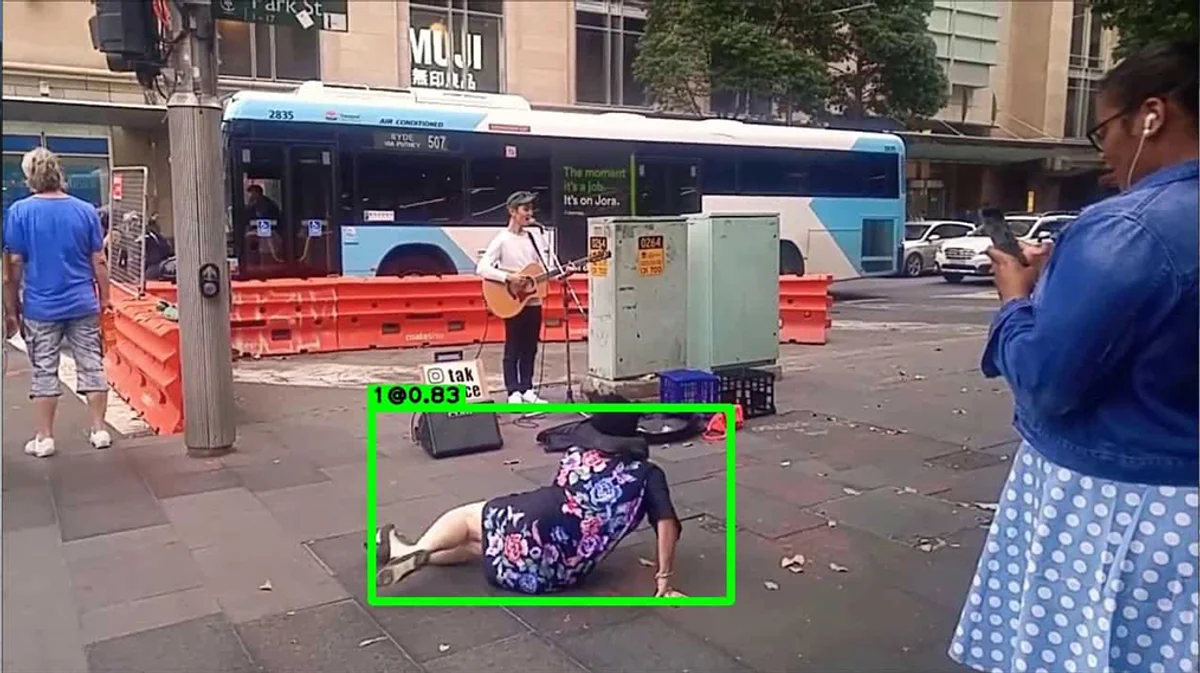 Accident and fall detection example 5