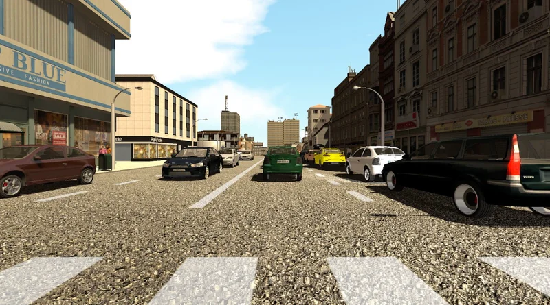 Synthia SF synthetic dataset showing city environment